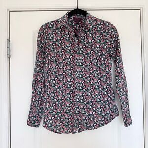 J. Crew + Liberty of London Button Down Floral Print